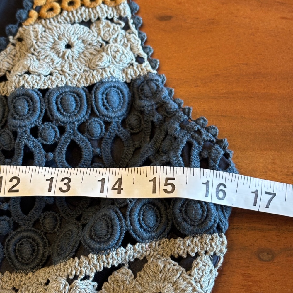 Maeve by Anthropologie Crochet Fit and Flare Mini Dress - Picture 11 of 11
